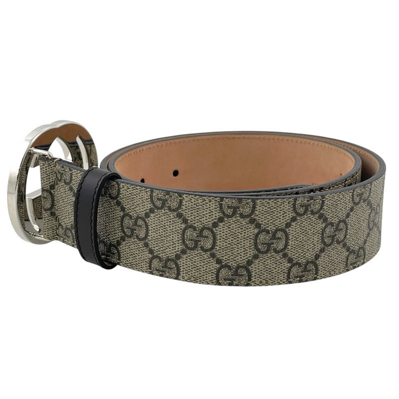 【GUCCI】グッチ GGスプリーム 411924 ベルト メンズ インターロッキングG 85/34 214351