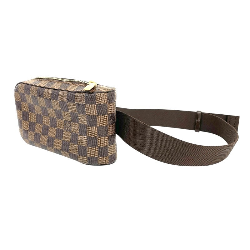 【LOUIS VUITTON】ルイ・ヴィトン ジェロニモス N51994 ウエストバッグ メンズ ダミエ エベヌ ボディバッグ ショルダー