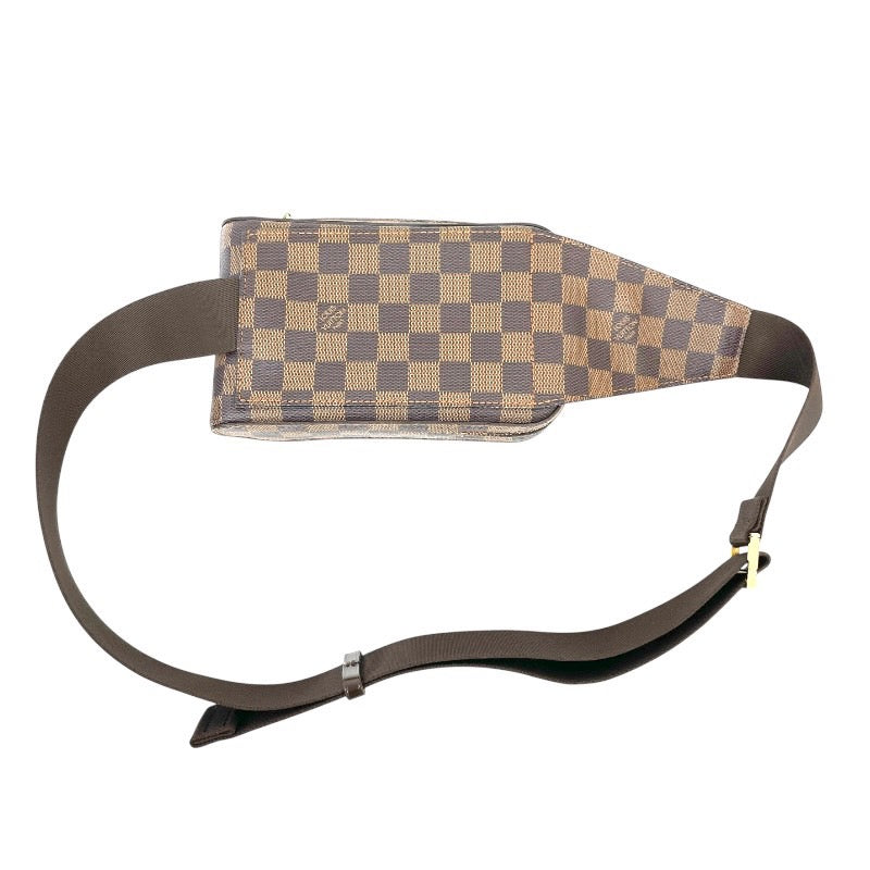 【LOUIS VUITTON】ルイ・ヴィトン ジェロニモス N51994 ウエストバッグ メンズ ダミエ エベヌ ボディバッグ ショルダー