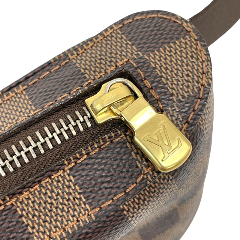 【LOUIS VUITTON】ルイ・ヴィトン ジェロニモス N51994 ウエストバッグ メンズ ダミエ エベヌ ボディバッグ ショルダー