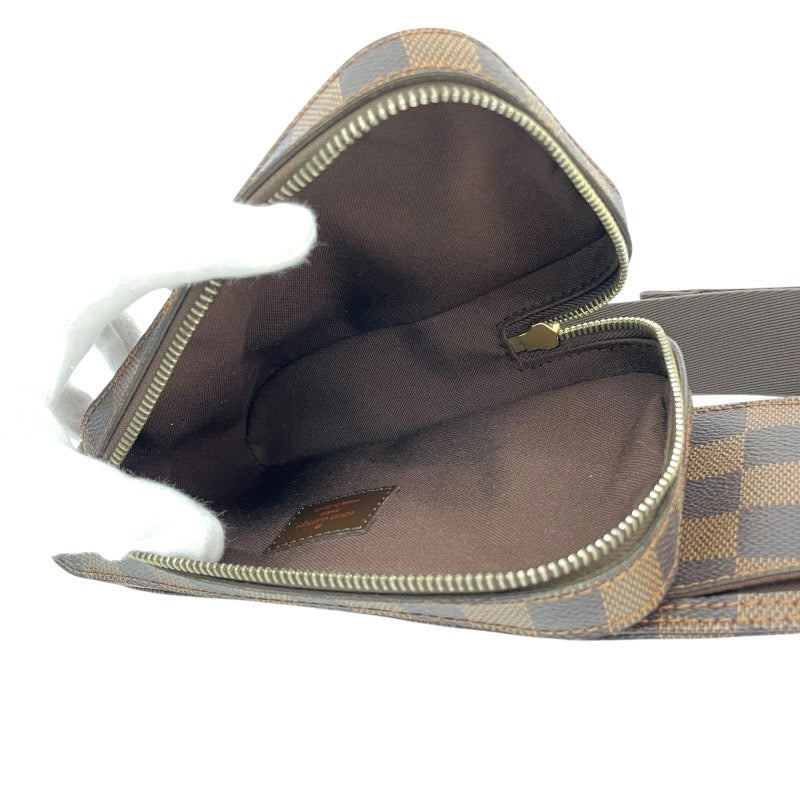 【LOUIS VUITTON】ルイ・ヴィトン ジェロニモス N51994 ウエストバッグ メンズ ダミエ エベヌ ボディバッグ ショルダー