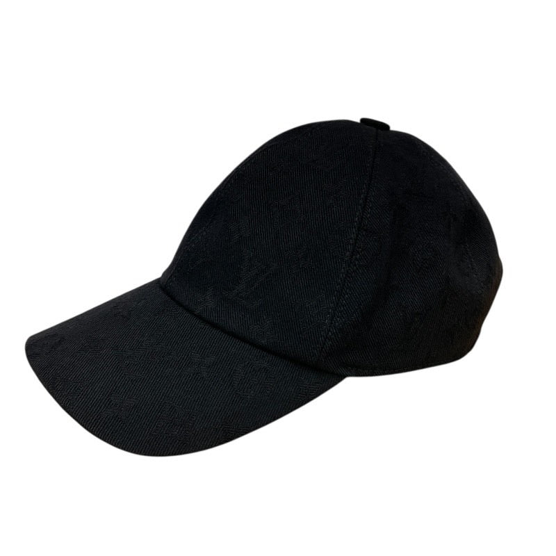 【LOUIS VUITTON】ルイ・ヴィトン モノグラム エッセンシャル M76584 キャップ メンズ ベースボールキャップ 黒 ブラック レディース