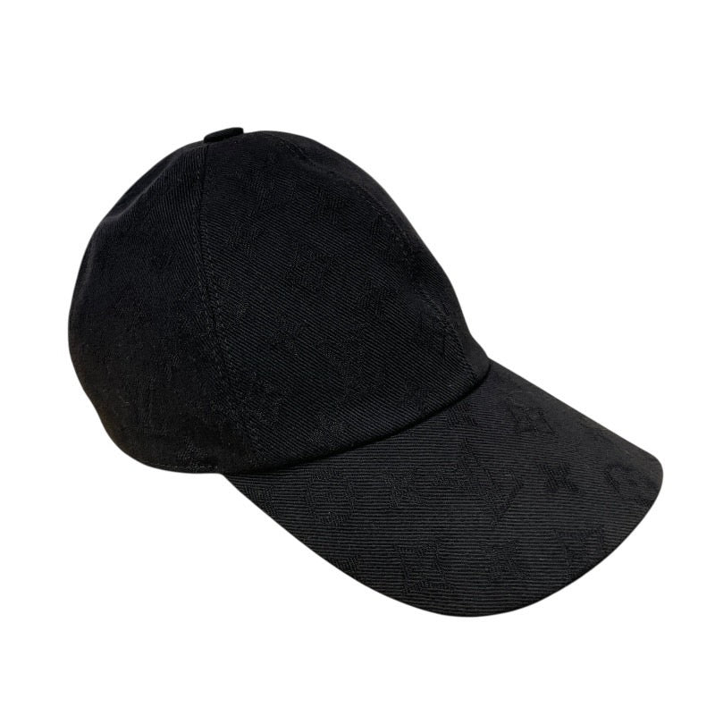【LOUIS VUITTON】ルイ・ヴィトン モノグラム エッセンシャル M76584 キャップ メンズ ベースボールキャップ 黒 ブラック レディース