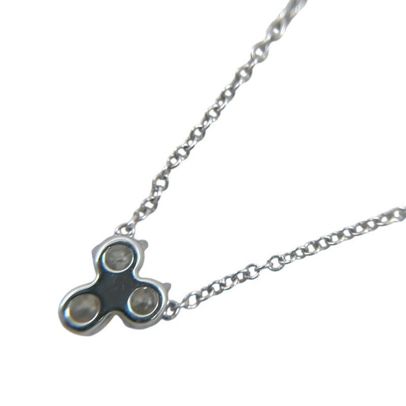 【TIFFANY&Co.】ティファニー アリア ネックレス Pt950プラチナ レディース 3P ダイヤモンド