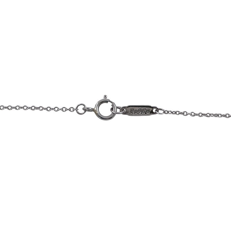 【TIFFANY&Co.】ティファニー アリア ネックレス Pt950プラチナ レディース 3P ダイヤモンド