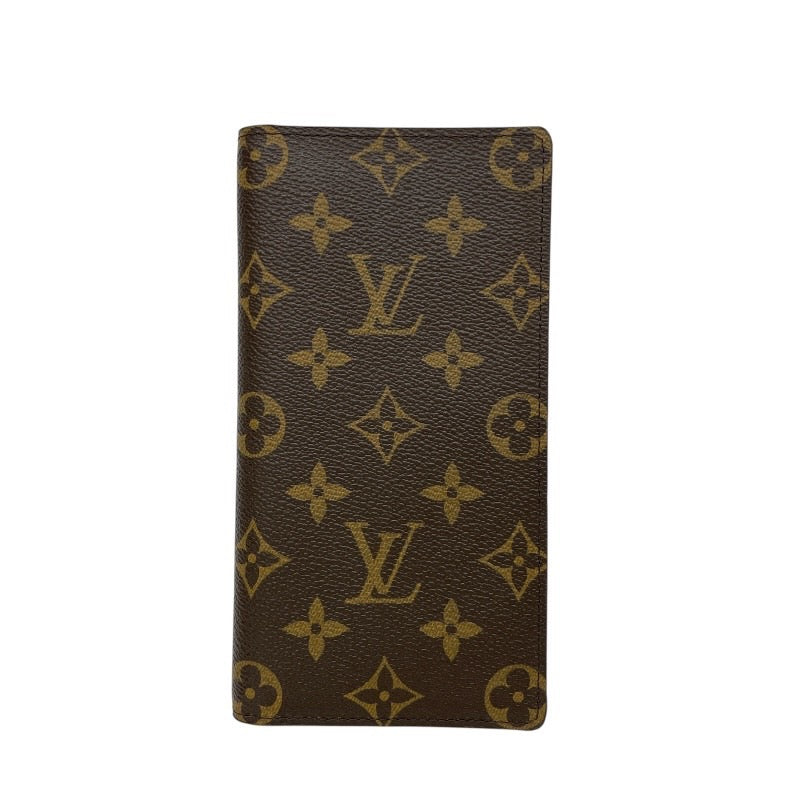 【LOUIS VUITTON】ルイ・ヴィトン ポルト バルール カルト クレディ M61823 長財布 メンズ モノグラム 2つ折り 札入れ
