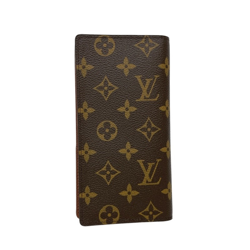 【LOUIS VUITTON】ルイ・ヴィトン ポルト バルール カルト クレディ M61823 長財布 メンズ モノグラム 2つ折り 札入れ