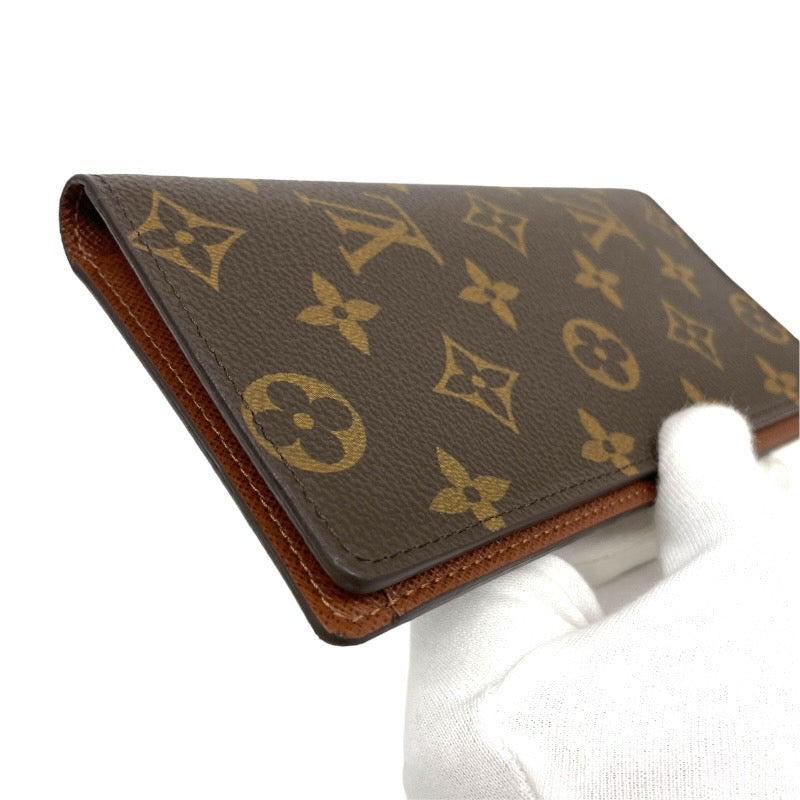 【LOUIS VUITTON】ルイ・ヴィトン ポルト バルール カルト クレディ M61823 長財布 メンズ モノグラム 2つ折り 札入れ
