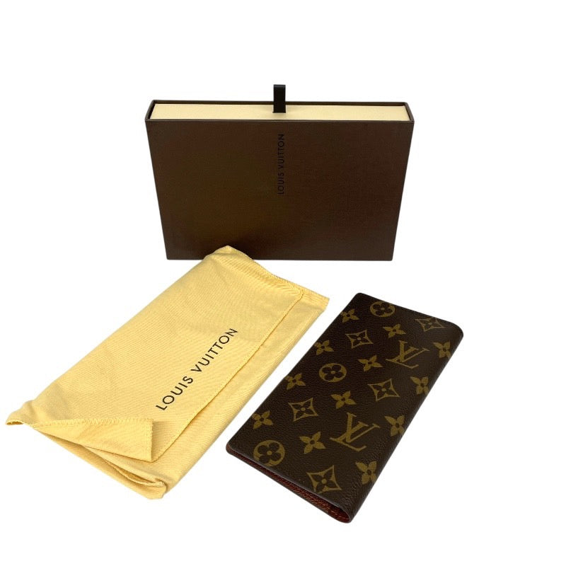【LOUIS VUITTON】ルイ・ヴィトン ポルト バルール カルト クレディ M61823 長財布 メンズ モノグラム 2つ折り 札入れ