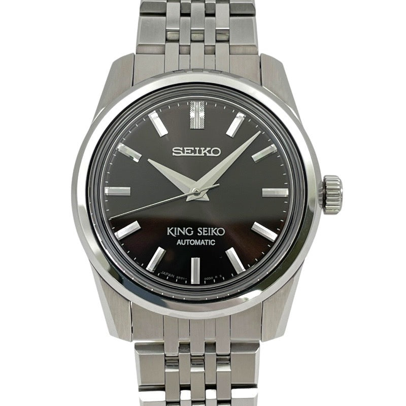 【SEIKO】セイコー キングセイコー KSK SDKS007 6R31-00D0 腕時計 ステンレススチール メンズ 自動巻き ブラウン文字盤 復刻