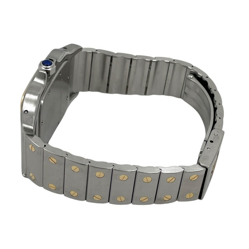 【CARTIER】カルティエ サントスガルベLM W20011C4 腕時計 SS/YG メンズ クォーツ レディース