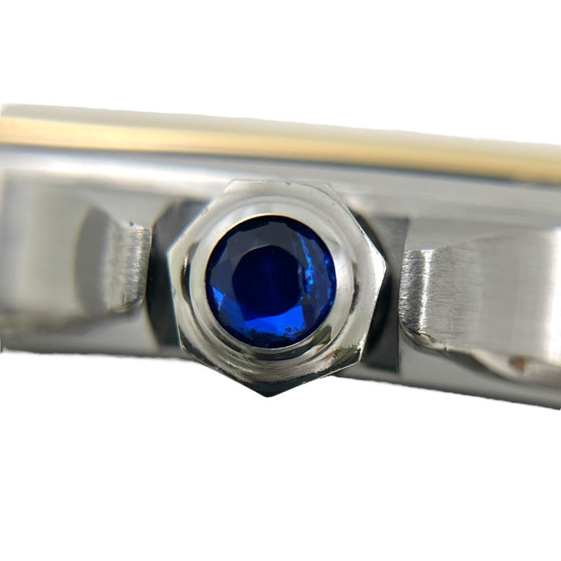 【CARTIER】カルティエ サントスガルベLM W20011C4 腕時計 SS/YG メンズ クォーツ レディース