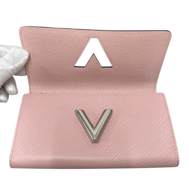 【LOUIS VUITTON】ルイ・ヴィトン ポルトフォイユ ツイスト M61178 長財布 レザー レディース ローズバレリーヌ ピンク