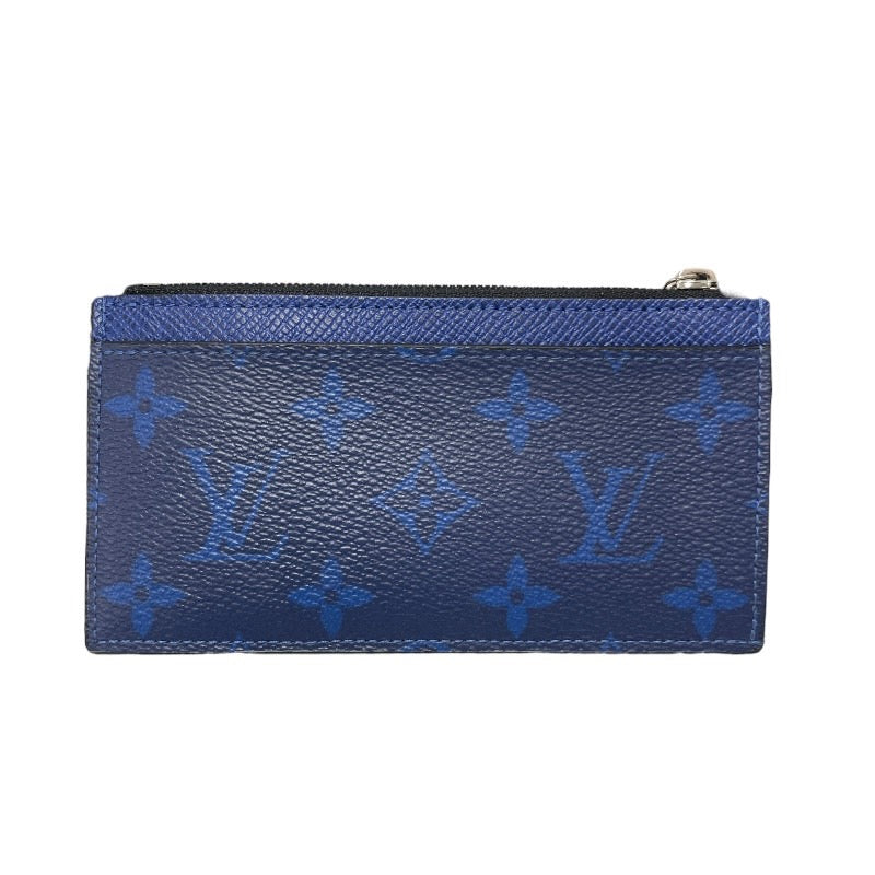 【LOUIS VUITTON】ルイ・ヴィトン コイン・カードホルダー M30270 コインケース メンズ タイガラマ モノグラム コバルト ブルー 青