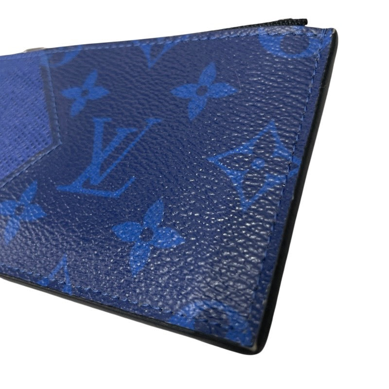 【LOUIS VUITTON】ルイ・ヴィトン コイン・カードホルダー M30270 コインケース メンズ タイガラマ モノグラム コバルト ブルー 青