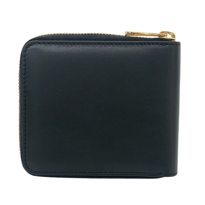 【GUCCI】グッチ ジップアラウンド コンパクトウォレット 658837 二つ折り財布 レザー メンズ 黒 ブラック 2つ折り レディース