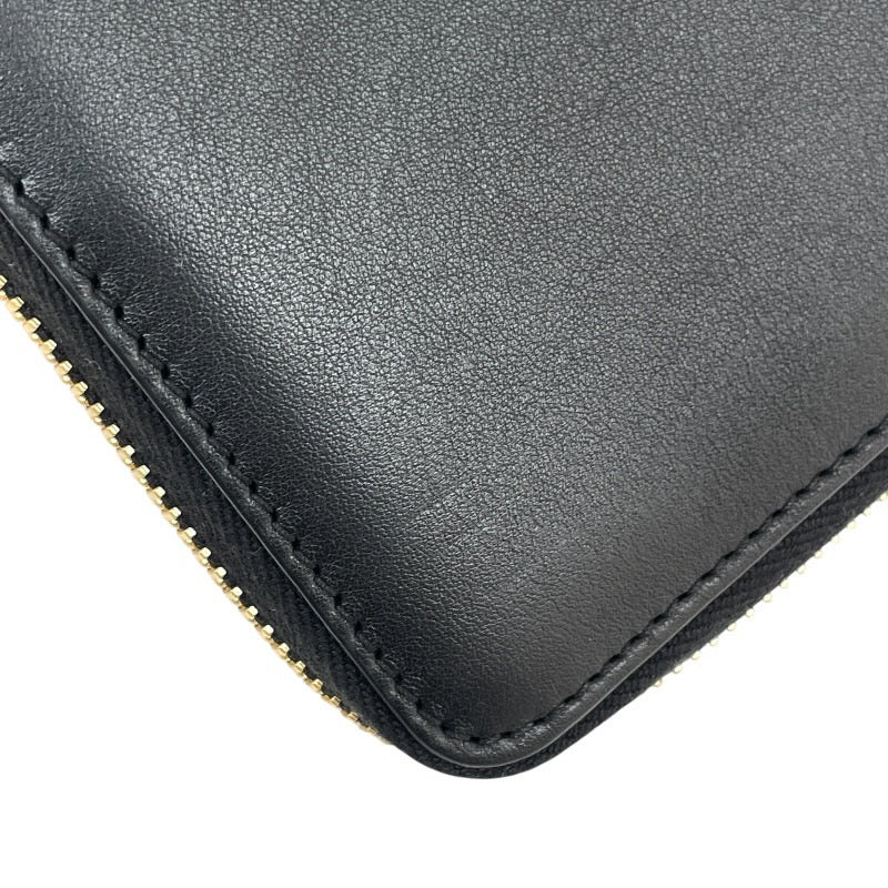 【GUCCI】グッチ ジップアラウンド コンパクトウォレット 658837 二つ折り財布 レザー メンズ 黒 ブラック 2つ折り レディース