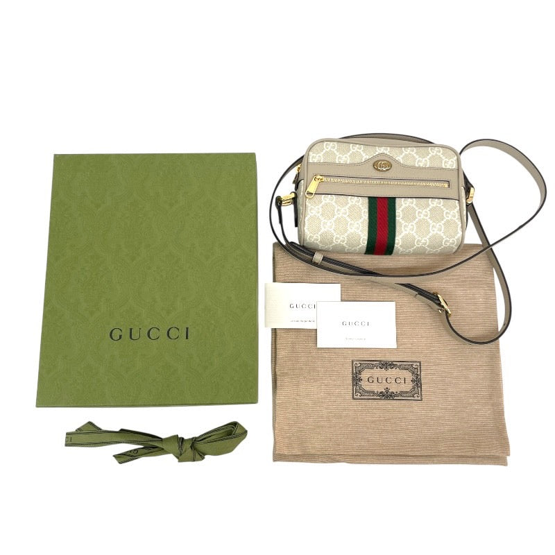 【GUCCI】グッチ オフィディア 517350 ショルダーバッグ レディース GGスプリーム シェリーライン ポシェット