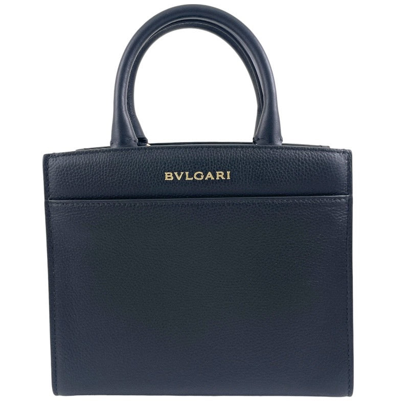 【BVLGARI】ブルガリ ロゴトート 291890 ハンドバッグ レザー レディース 2WAY 本革 スモール