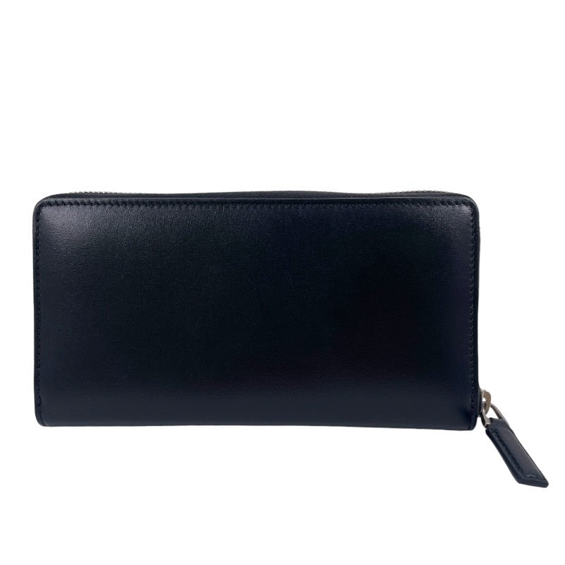 【GUCCI】グッチ GGマーモント 428736 長財布 レザー メンズ 本革 ラウンドファスナー ジップアラウンド 黒 ブラック
