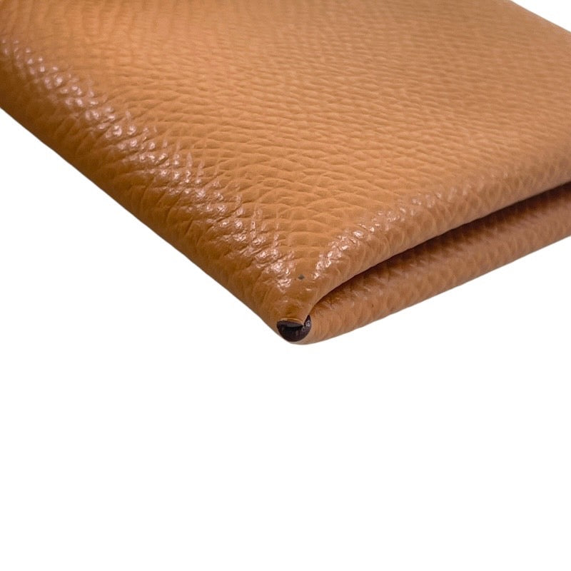 HERMES】エルメス カルヴィ カードケース ヴォーエプソン ユニ