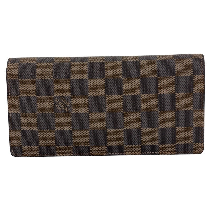 【LOUIS VUITTON】ルイ・ヴィトン ポルトフォイユブラザ N60017 長財布メンズ ダミエ　二つ折り長財布