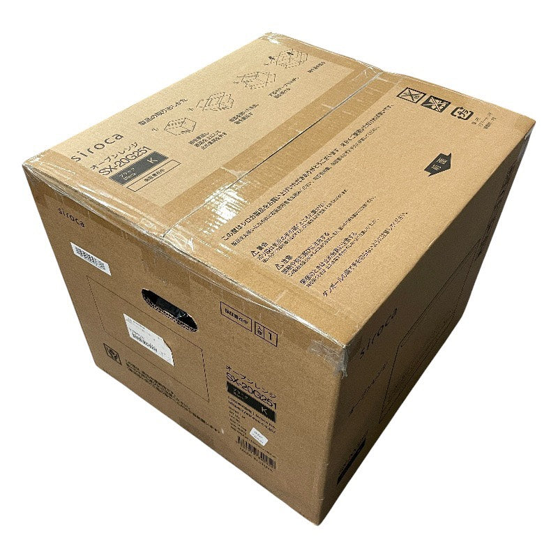 【新品】 【siroca】シロカ オーブンレンジ SX-20G251 (K) 電子レンジ・オーブン ユニセックス 新品未使用品 ブラック 黒 20L