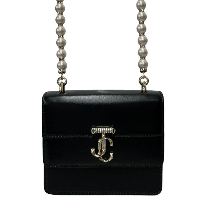 【JIMMY CHOO】ジミーチュウ ヴァレンヌ VARENNE SHOULDER/XS ショルダーバッグ カーフ レディース レザー 黒 ブラック