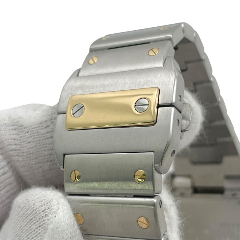 【CARTIER】カルティエ サントス100 LM W200728G 腕時計 SS/YG メンズ 自動巻き イエローゴールド オーバーホル済