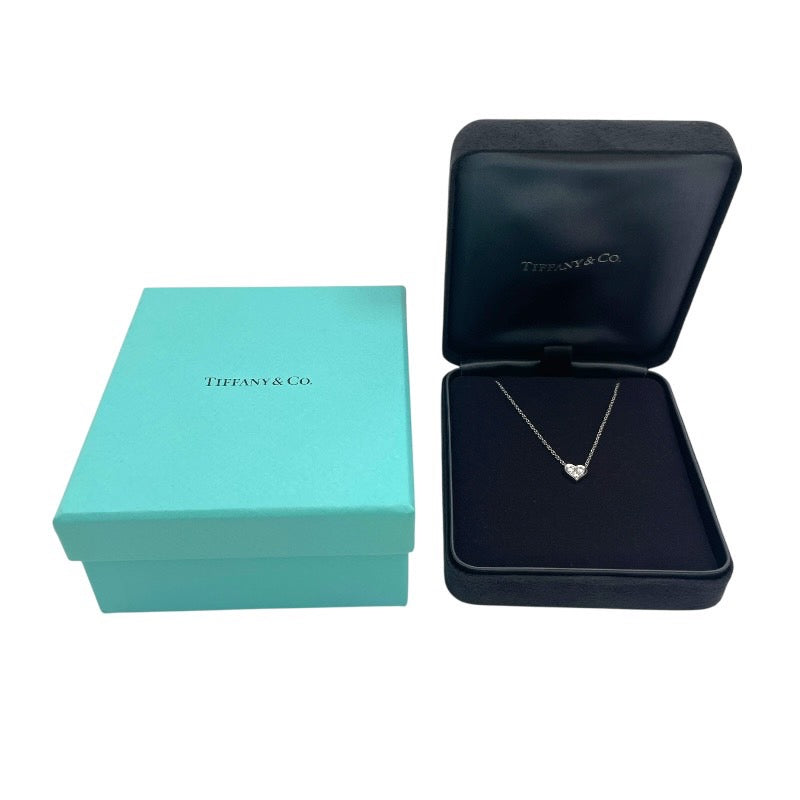 美品ティファニー センチメンタルハート　3Pダイヤ　革張りケース 中古・古着通販】TIFFANY & Co. (ティファニー) センチメンタル