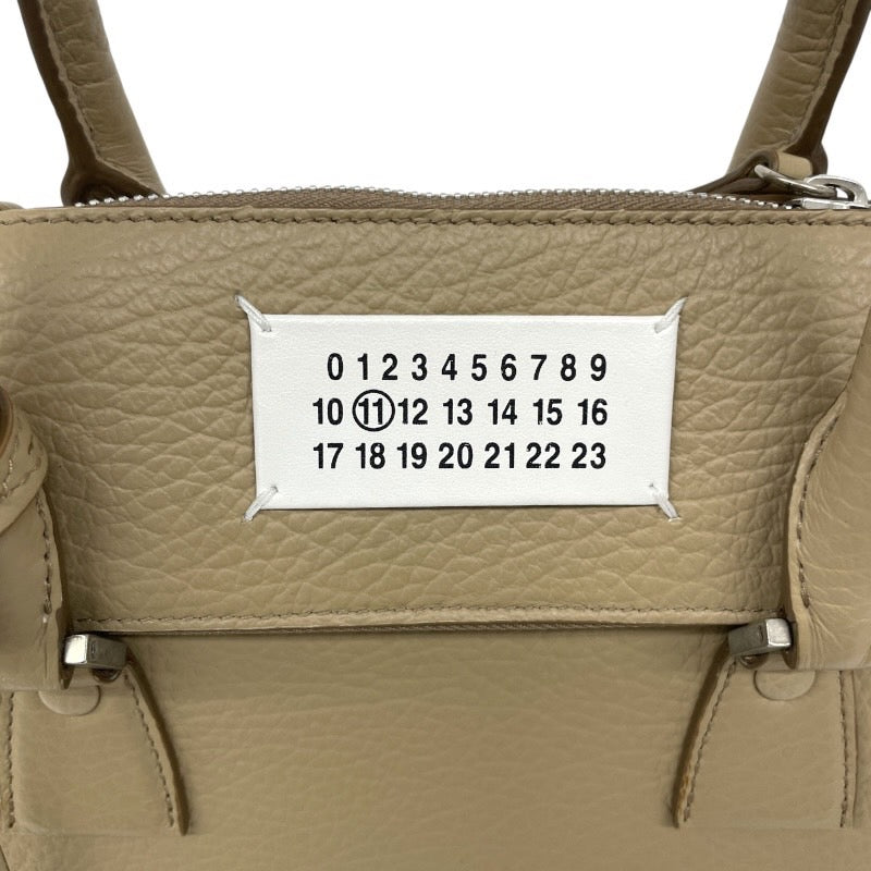 【Maison Margiela】5AC レザートートバッグ ラージ・中古 ☆Maison Margiela☆5AC トート バックパック ラージ ☆正規品