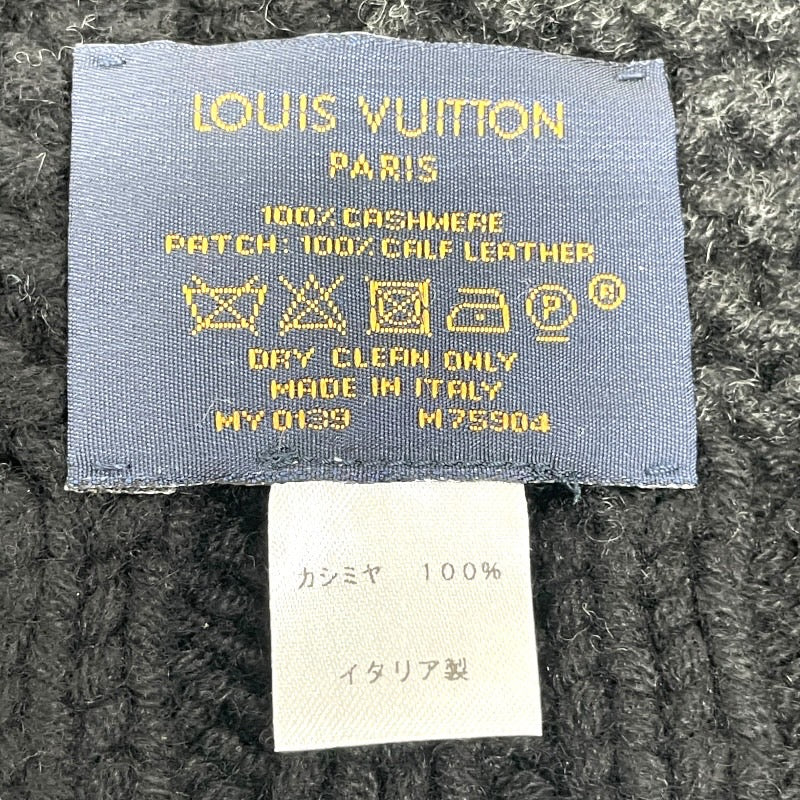 【LOUIS VUITTON】ルイ・ヴィトン エシャルプ ヘルシンキ タイガアーティクルズ デ ボヤジェ  M75904 マフラー カシミヤ メンズ ダミエ カシミヤ100％ ギフト プレゼント