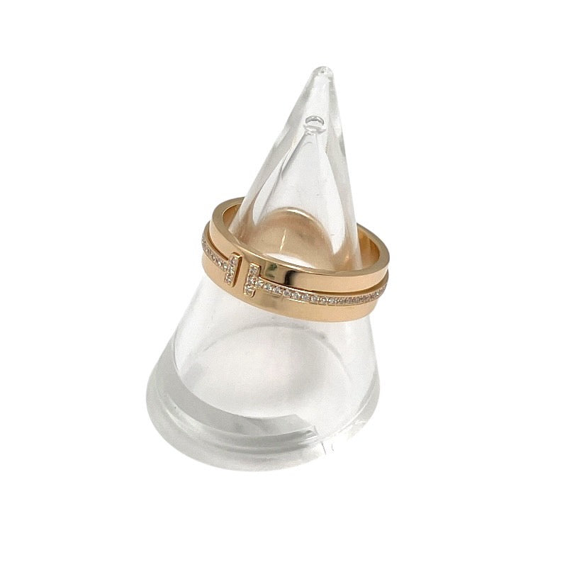 中古】【TIFFANY&Co.】ティファニー Tトゥー リング・指輪 K18