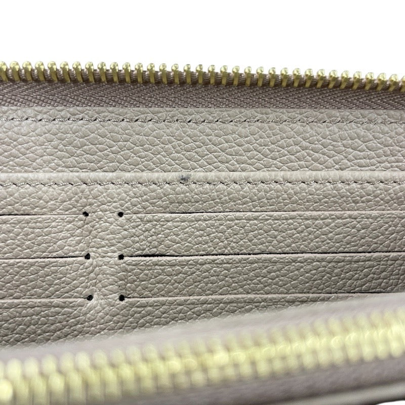 【LOUIS VUITTON】ルイ・ヴィトン ジッピーウォレット M69794 長財布 レザー レディース バイカラー モノグラム アンプラント トゥルトレール クレーム
