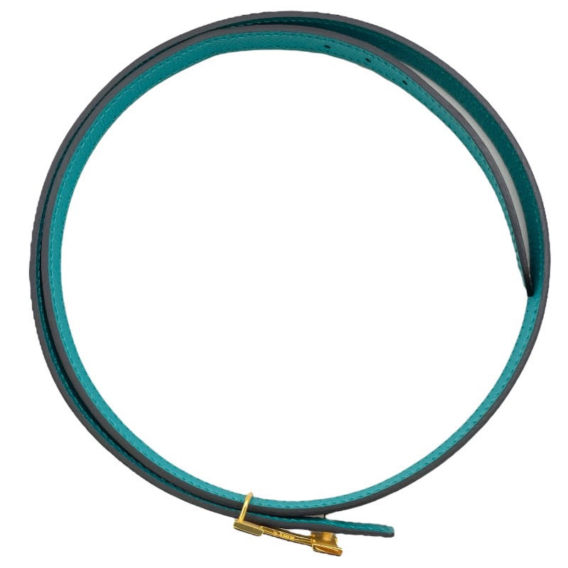 【HERMES】エルメス ミニコンスタンス ベルト ヴォーエプソン レディース X刻印 2016年製造 リバーシブル サイズ80 ゴールド金具