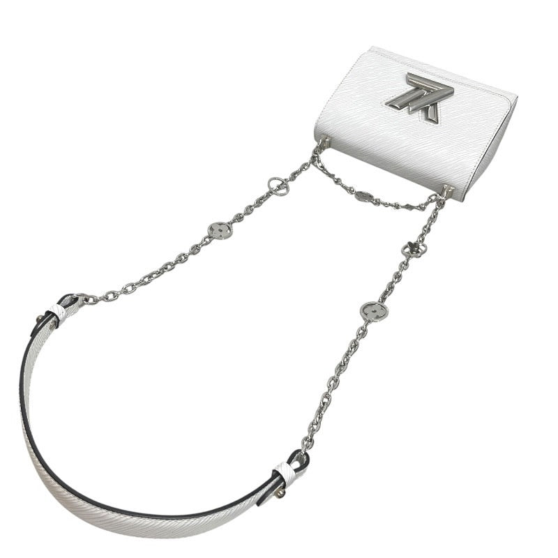 【LOUIS VUITTON】ルイ・ヴィトン ツイストPM M55412 ショルダーバッグ レディース エピ チェーンショルダー ブロン 白 ホワイト