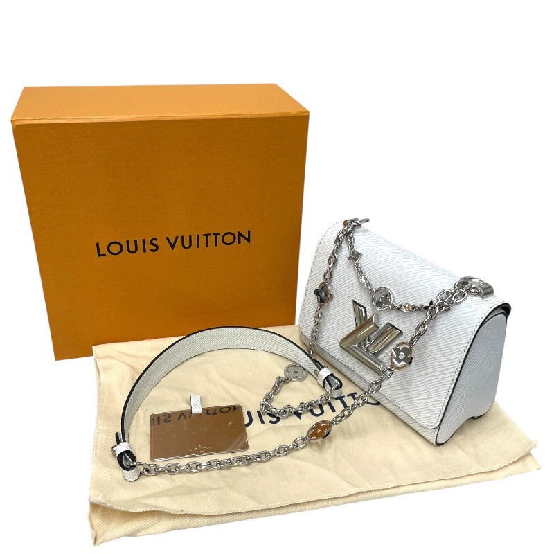 【LOUIS VUITTON】ルイ・ヴィトン ツイストPM M55412 ショルダーバッグ レディース エピ チェーンショルダー ブロン 白 ホワイト
