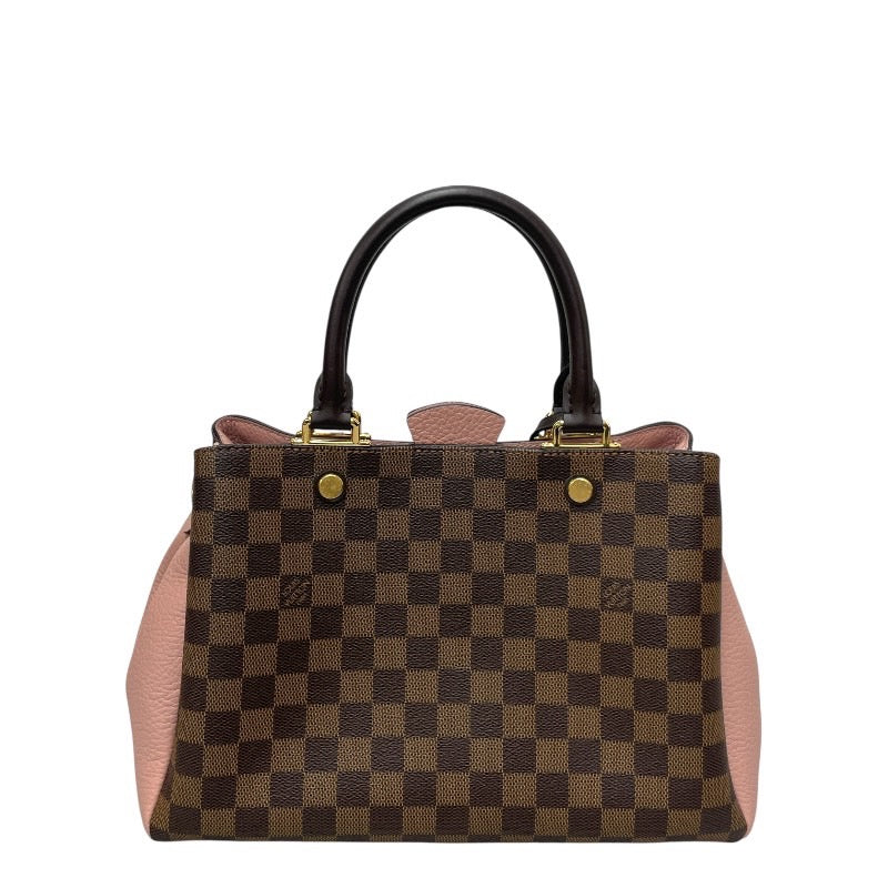 【LOUIS VUITTON】ルイ・ヴィトン ブリタニー N41674 ハンドバッグ レディース 2WAY ダミエエベヌ マグノリア ピンク ショルダー