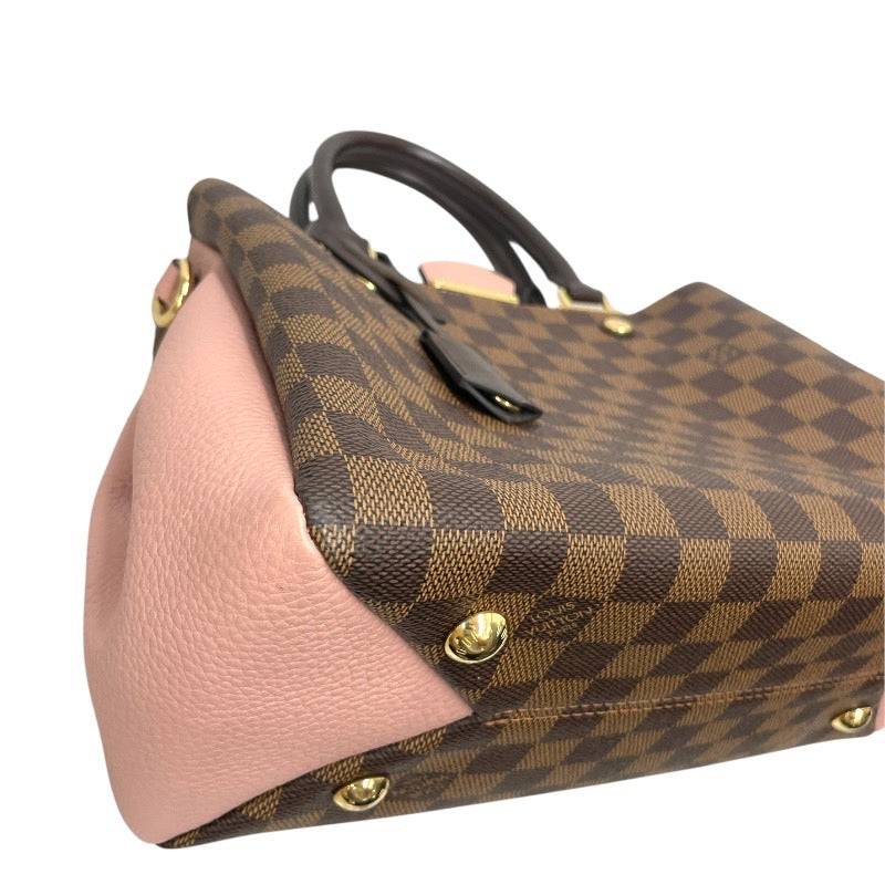 【LOUIS VUITTON】ルイ・ヴィトン ブリタニー N41674 ハンドバッグ レディース 2WAY ダミエエベヌ マグノリア ピンク ショルダー