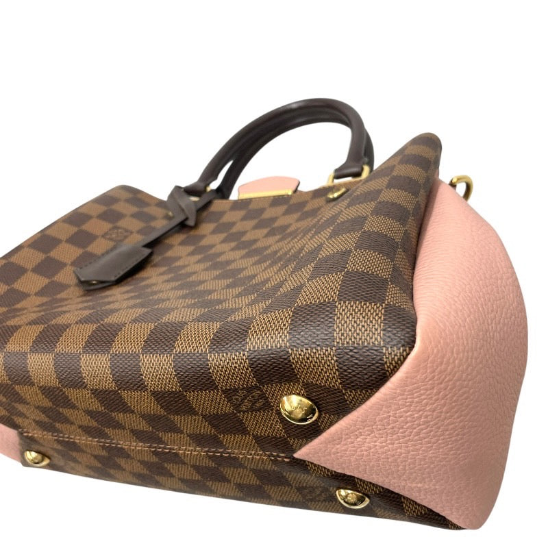 【LOUIS VUITTON】ルイ・ヴィトン ブリタニー N41674 ハンドバッグ レディース 2WAY ダミエエベヌ マグノリア ピンク ショルダー
