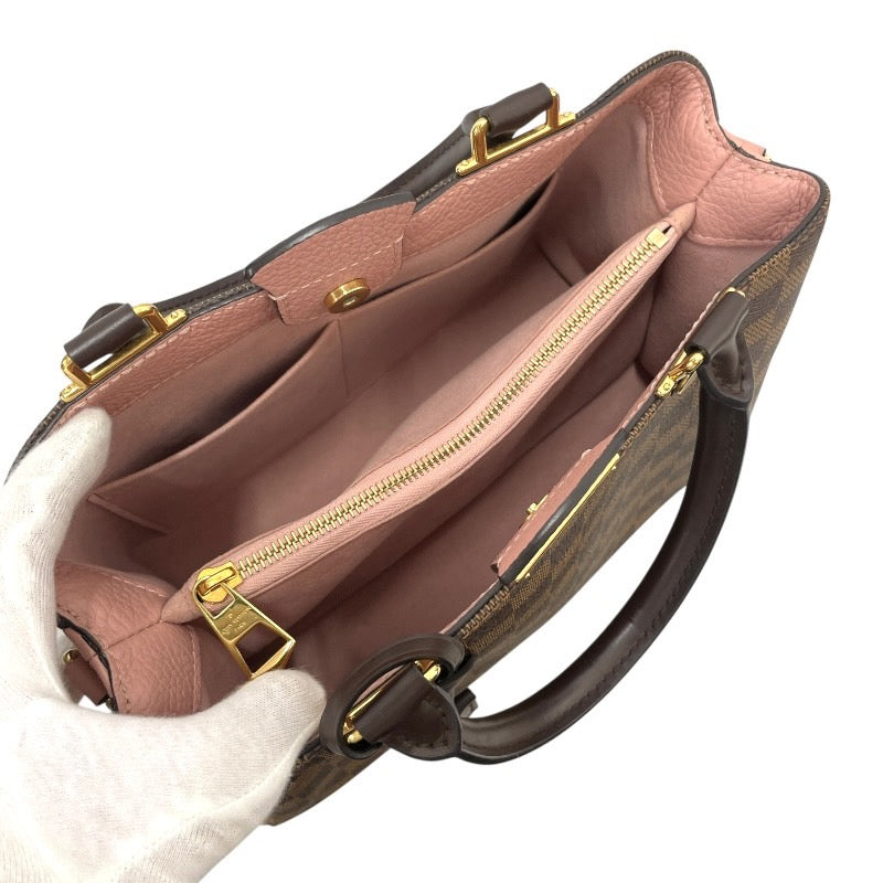 【LOUIS VUITTON】ルイ・ヴィトン ブリタニー N41674 ハンドバッグ レディース 2WAY ダミエエベヌ マグノリア ピンク ショルダー