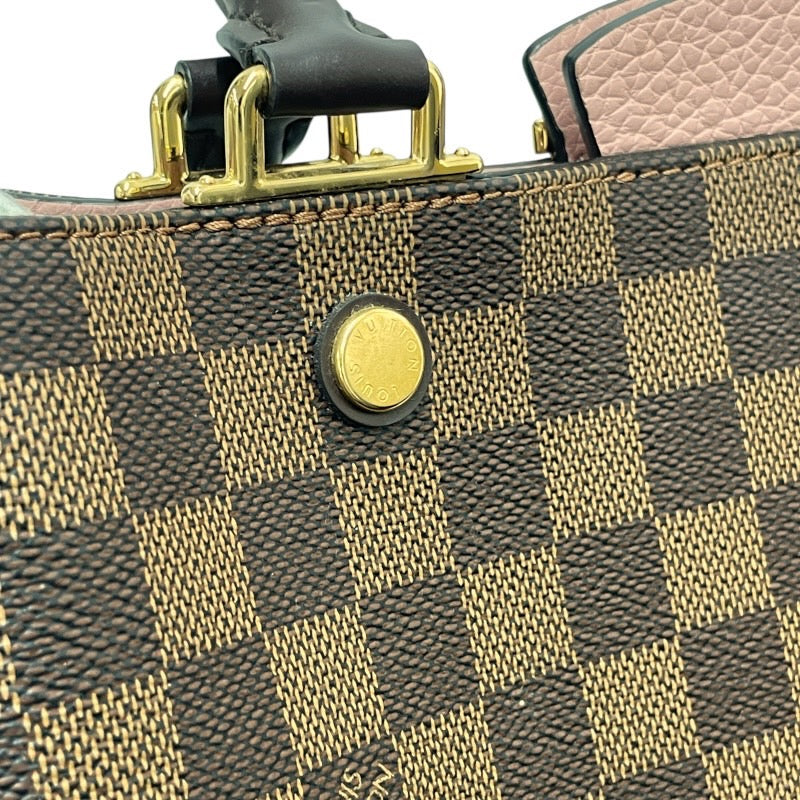 【LOUIS VUITTON】ルイ・ヴィトン ブリタニー N41674 ハンドバッグ レディース 2WAY ダミエエベヌ マグノリア ピンク ショルダー