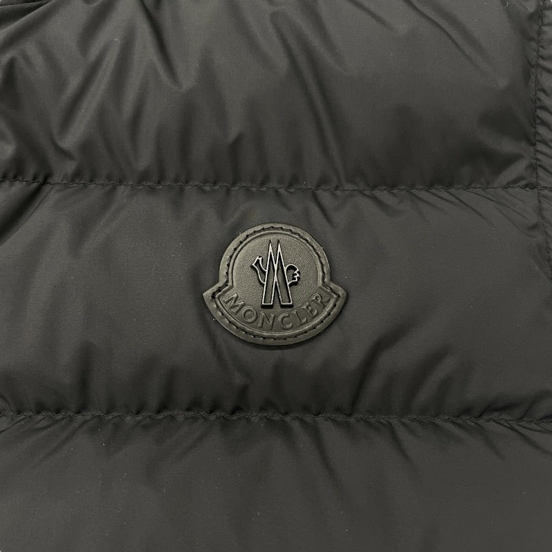 【MONCLER】モンクレール トロンパン TREOMPAN GILET ダウンベスト ナイロン メンズ サイズ2 黒 ブラック