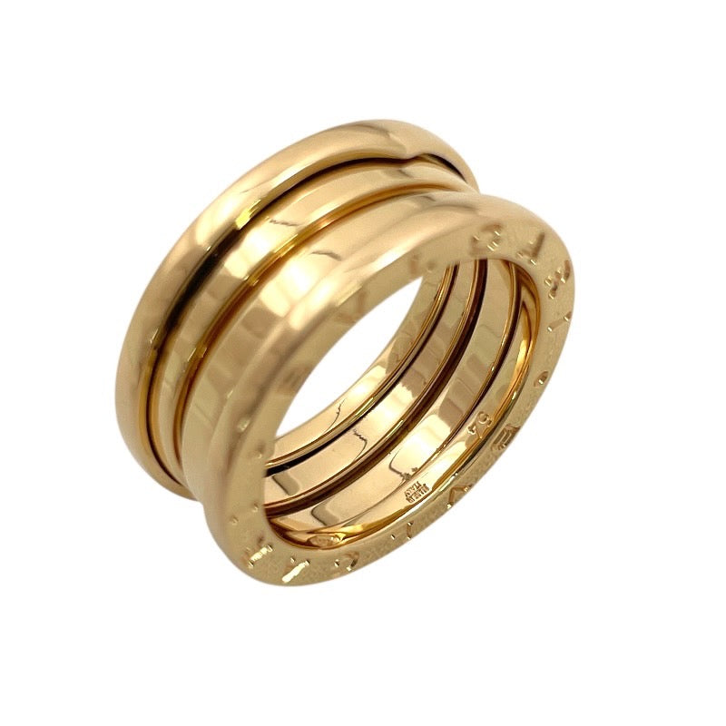 ブルガリ B-zero1 Au750 リング サイズ18 ブルガリ BVLGARI ブルガリ 750 18金ホワイトゴールド B-ZERO1