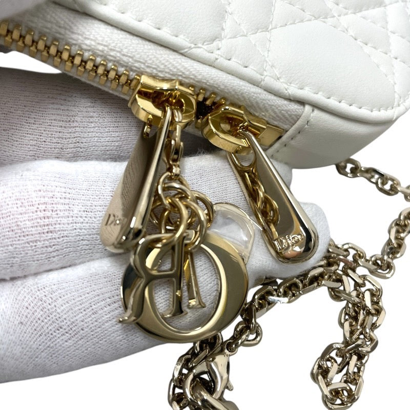 【Dior】ディオール レディディオール Call'in Dior フォンホルダー S0872ONMJ_M030 ショルダーバッグ ラムスキン レディース フォンポーチ カナージュ スマホ
