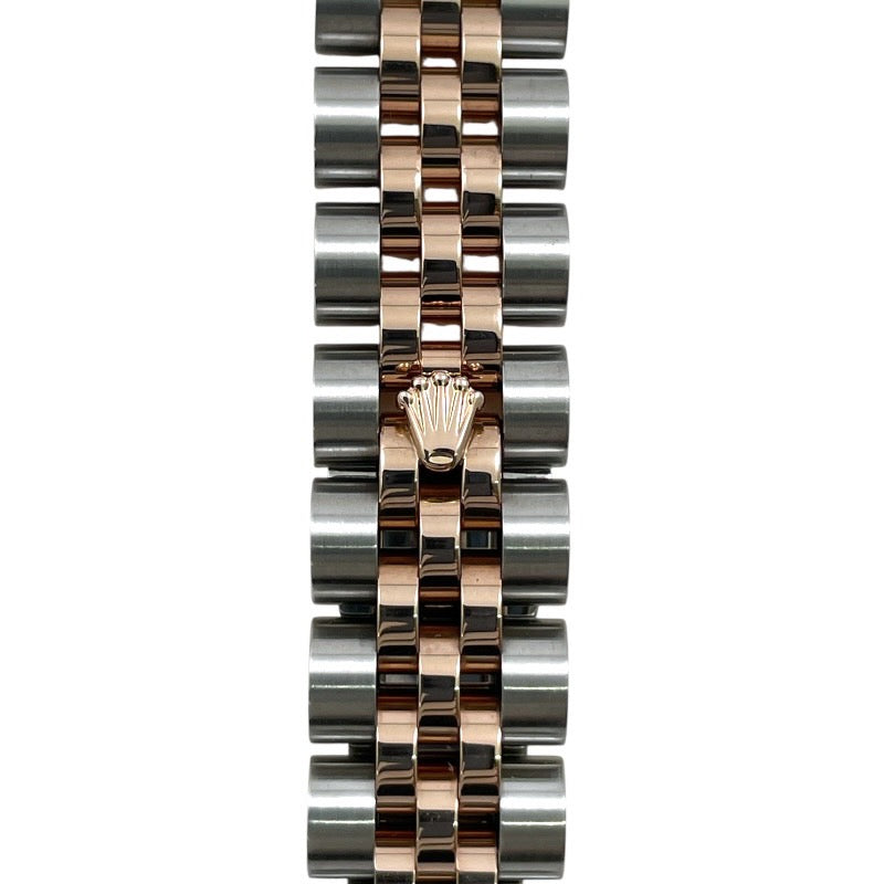 【ROLEX】ロレックス デイトジャスト 179171NG 腕時計 K18ピンクゴールド レディース G番 シェル 11Pダイヤモンド