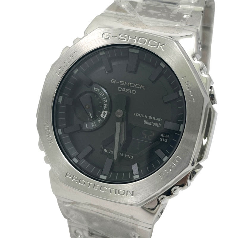 【CASIO】カシオ G-SHOCK Gショック GM-B2100D-1AER 腕時計 ステンレススチール メンズ タフソーラー フルメタル