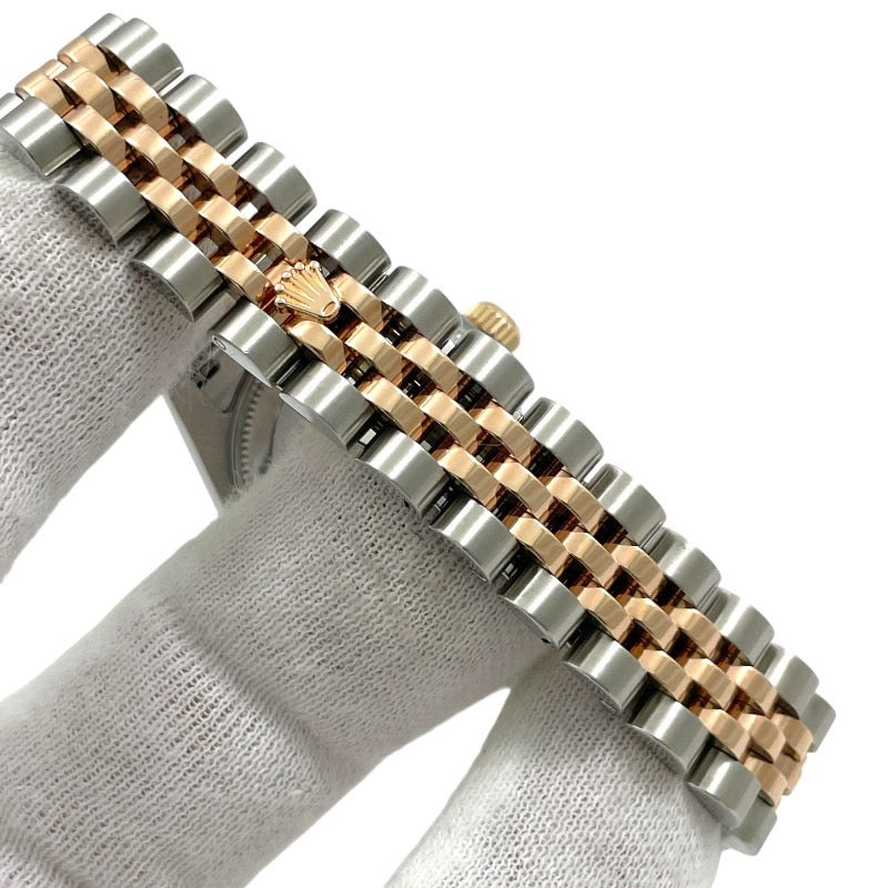 【中古】【ROLEX】ロレックス デイトジャスト26 179171 腕時計 SS/PG　レディース