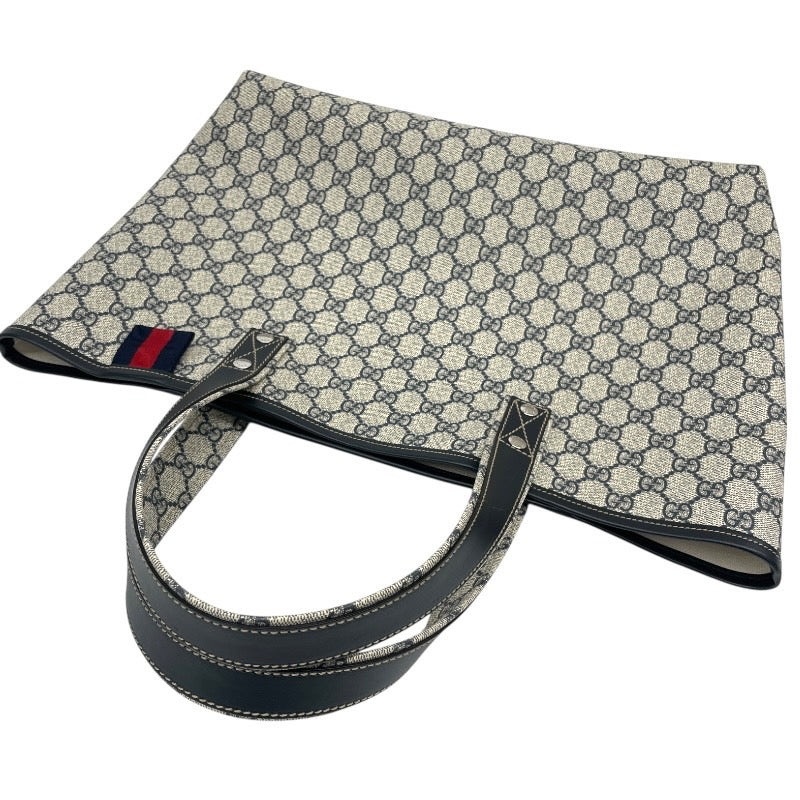 グッチトートバッグ ggスプリーム新品同様 GUCCI(グッチ) ソフトGGスプリーム 2WAYトートバッグ 456217