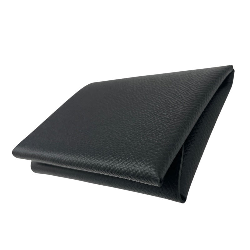 HERMES エルメス カルヴィデュオ 黒 B刻印 ヴォーエプソン HERMES エルメス コインケース カルヴィデュオ CALVI DUO